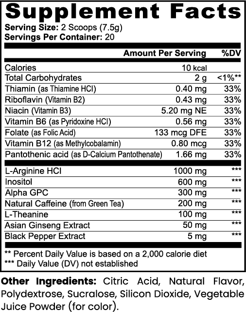 ORVION — Daily Focus & Mental Energy Support Powder